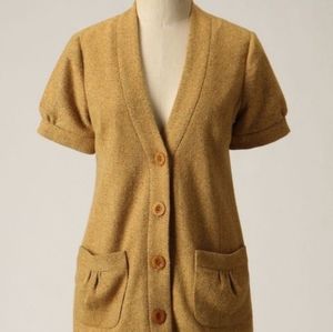 Tabitha yellow short sleeve blazer